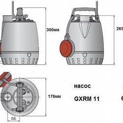 Погружной насос Calpeda GXR-11 220V — дополнительное фото 3